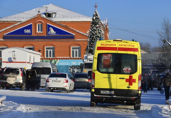 Russia Coal Mine Accident Rescue Operation