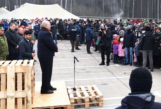 Belarus Poland Border Lukashenko Refugees