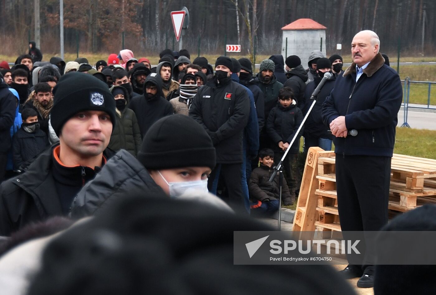 Belarus Poland Border Lukashenko Refugees