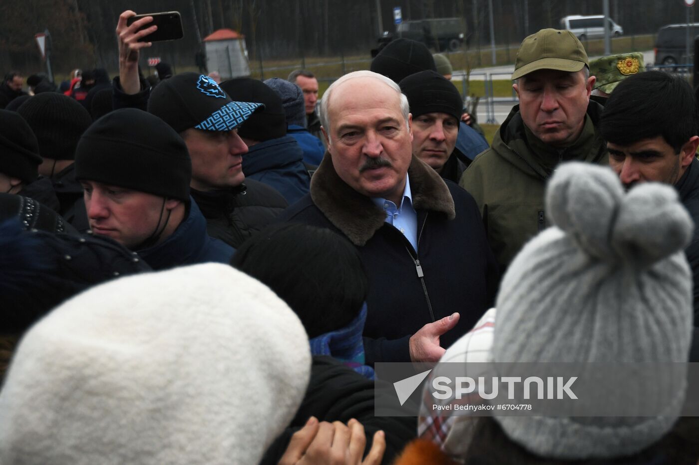 Belarus Poland Border Lukashenko Refugees