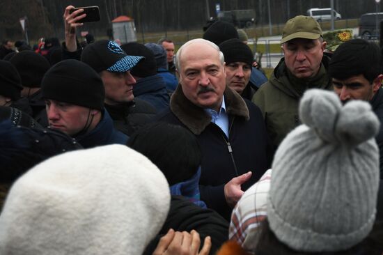 Belarus Poland Border Lukashenko Refugees