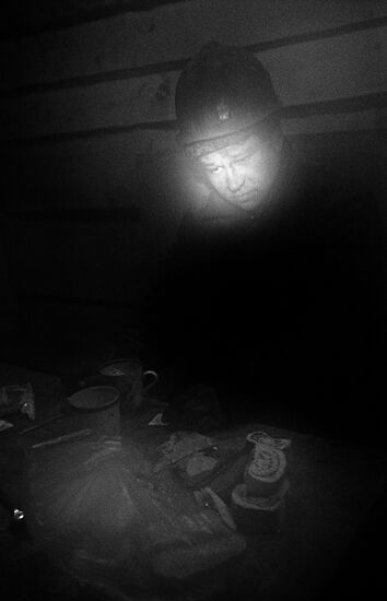 "The People of Russia's underground" series. Kuzbass miners