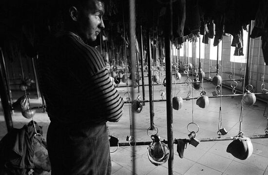 "The People of Russia's underground" series. Kuzbass miners