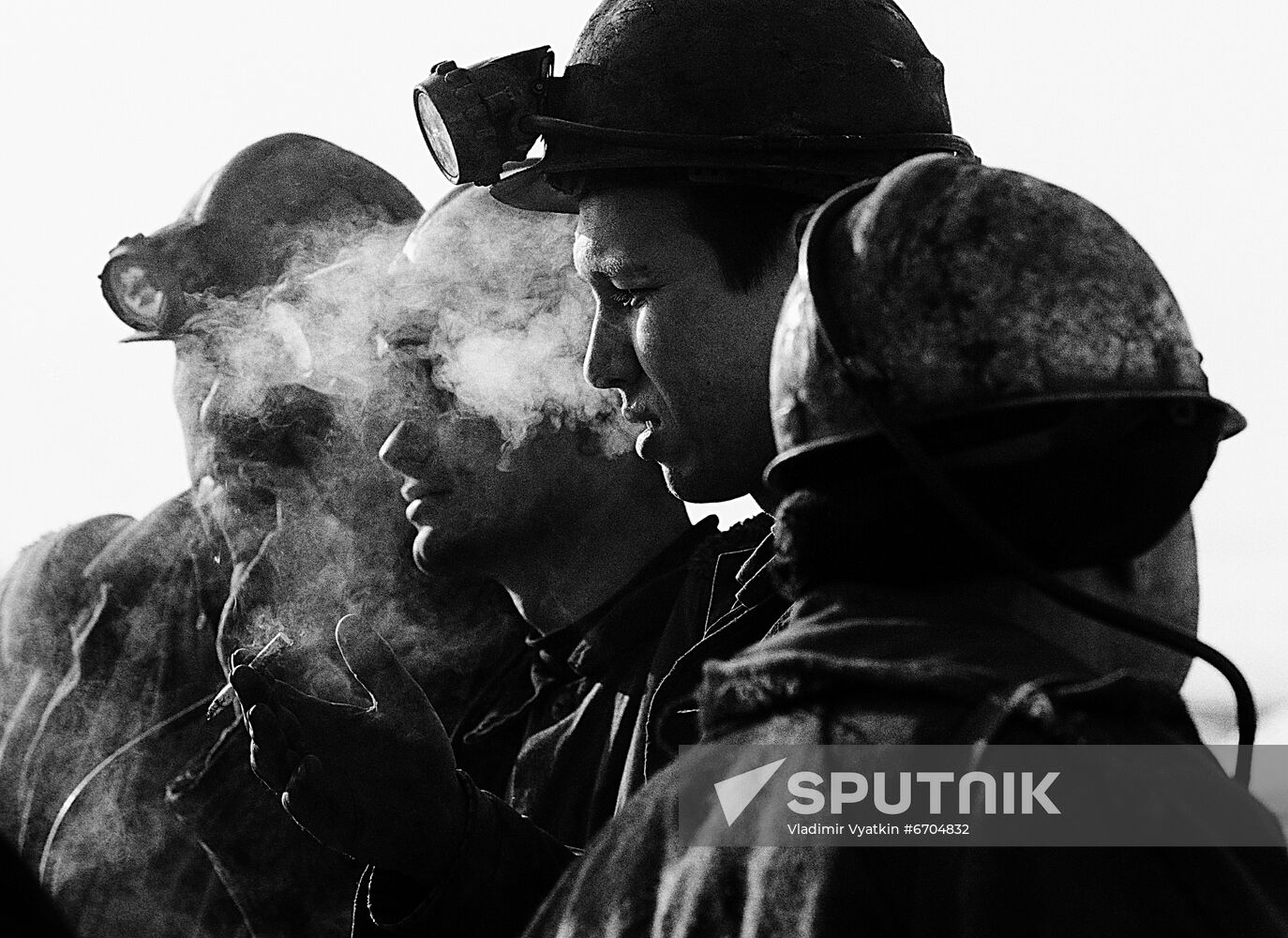 "The People of Russia's underground" series. Kuzbass miners