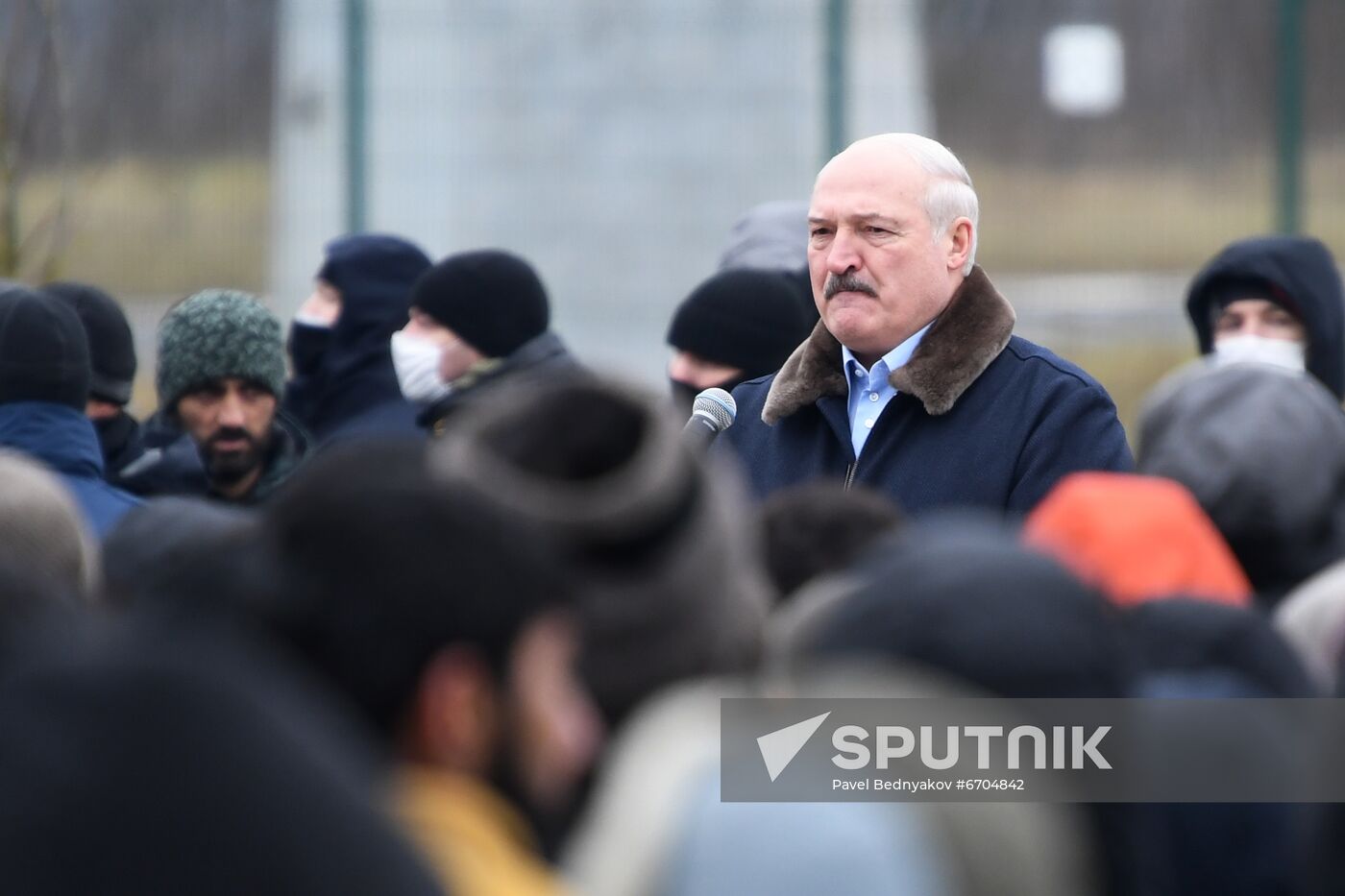 Belarus Poland Border Lukashenko Refugees