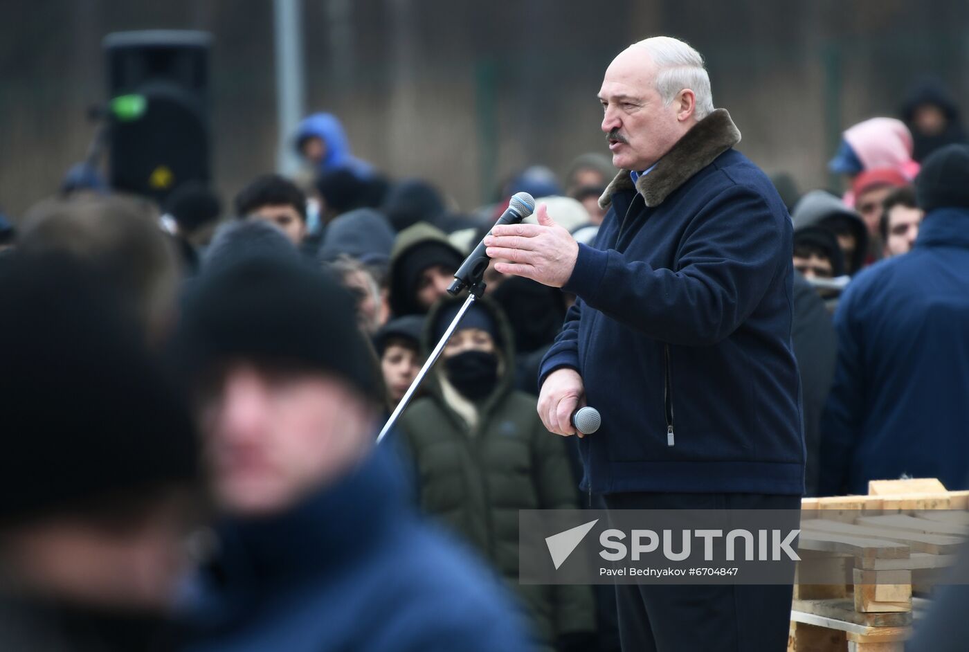 Belarus Poland Border Lukashenko Refugees