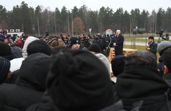 Belarus Poland Border Lukashenko Refugees