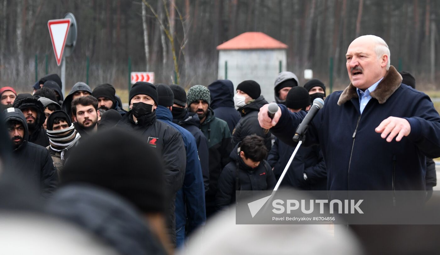 Belarus Poland Border Lukashenko Refugees