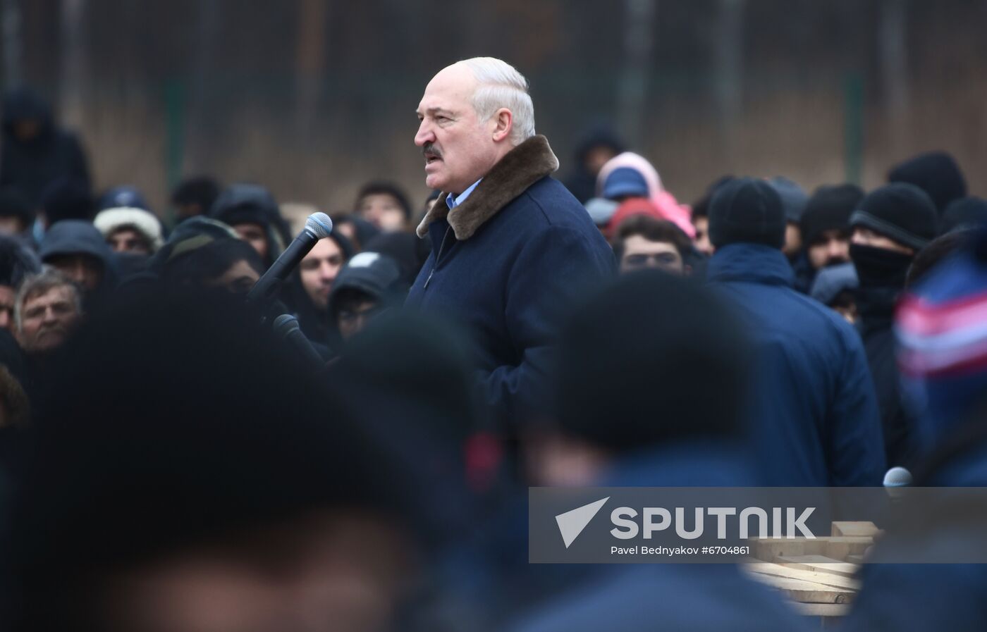 Belarus Poland Border Lukashenko Refugees