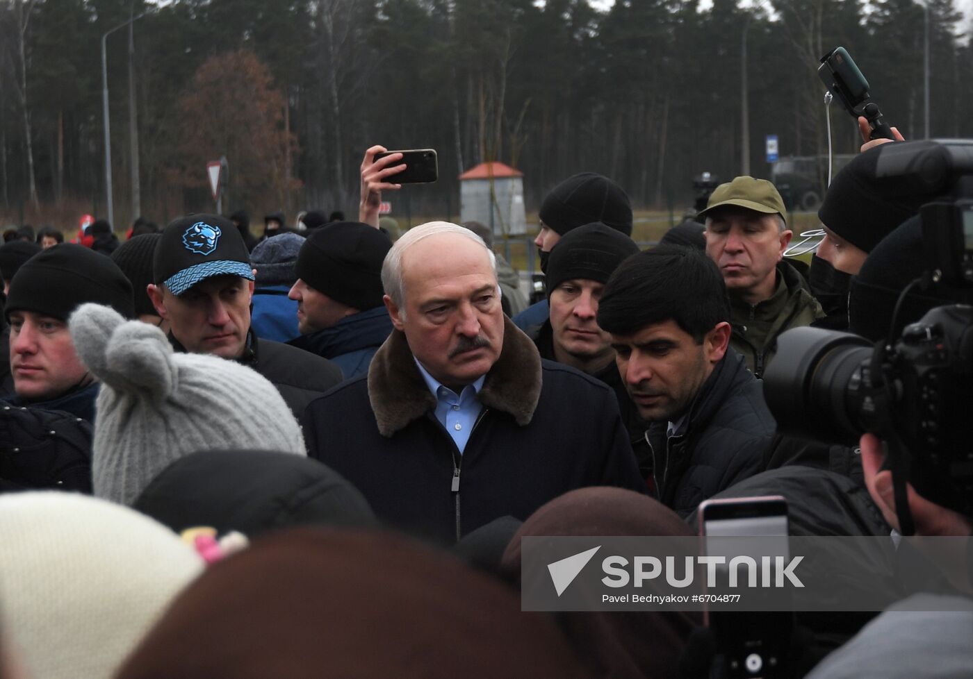 Belarus Poland Border Lukashenko Refugees