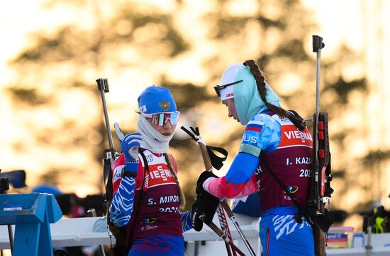 Sweden Biathlon World Cup Training