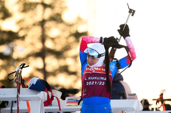 Sweden Biathlon World Cup Training