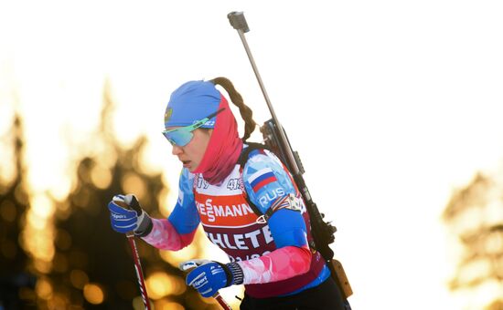 Sweden Biathlon World Cup Training