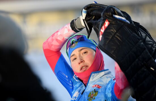 Sweden Biathlon World Cup Training