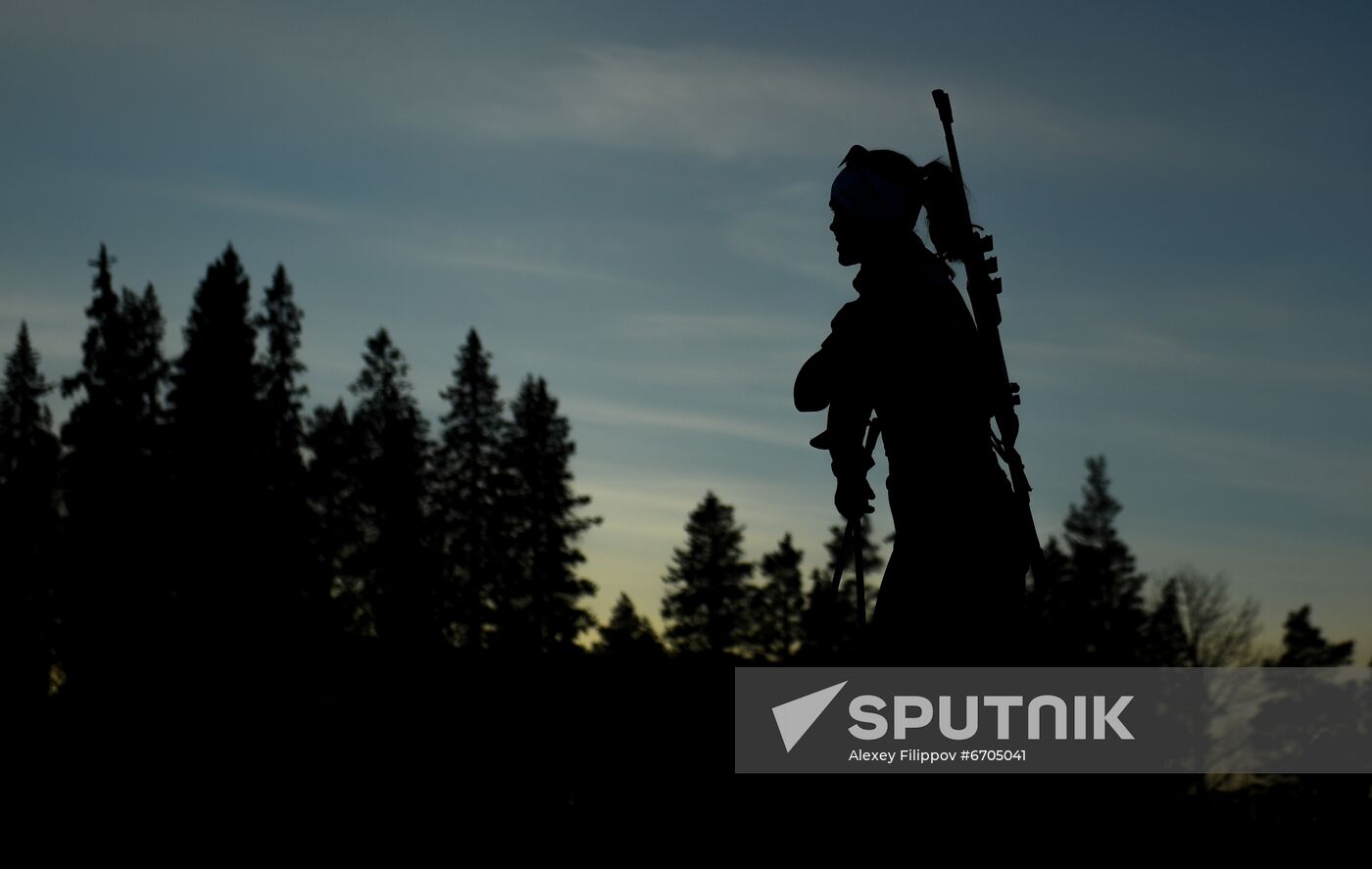 Sweden Biathlon World Cup Training