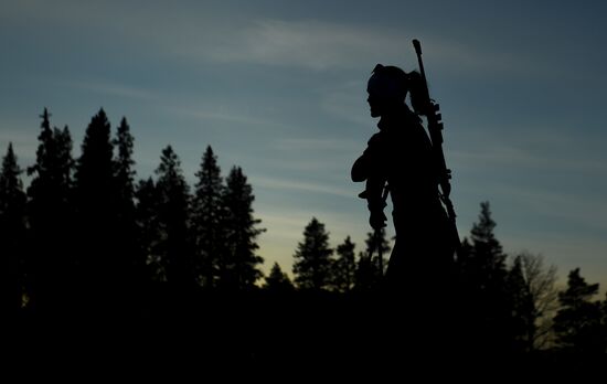 Sweden Biathlon World Cup Training