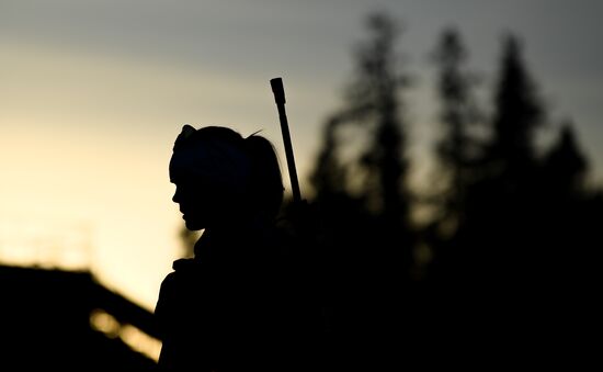 Sweden Biathlon World Cup Training