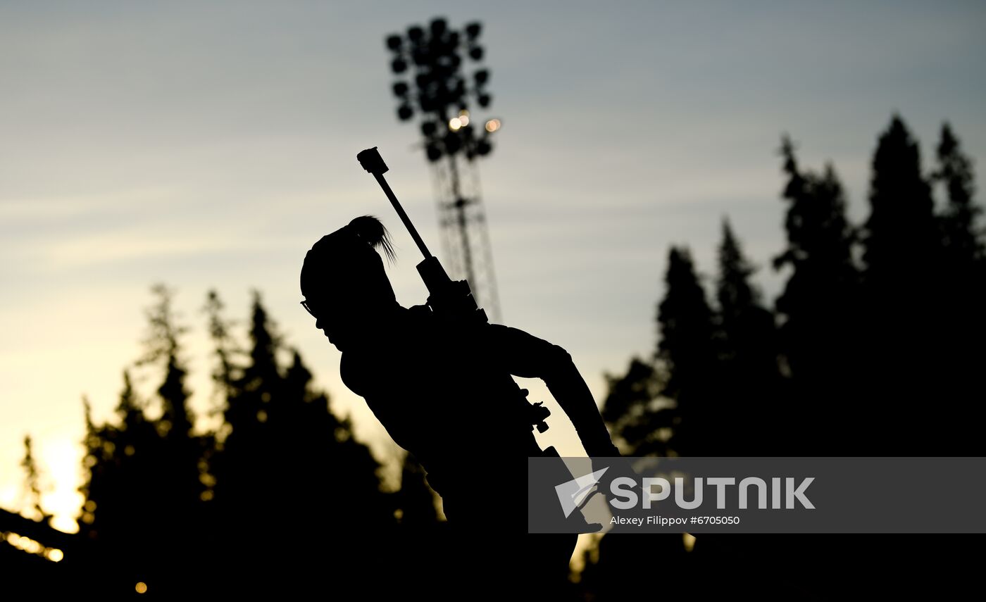 Sweden Biathlon World Cup Training