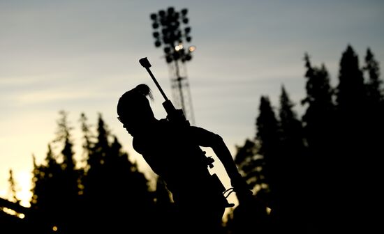 Sweden Biathlon World Cup Training