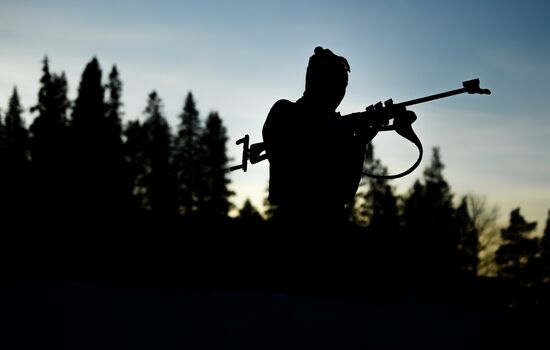 Sweden Biathlon World Cup Training