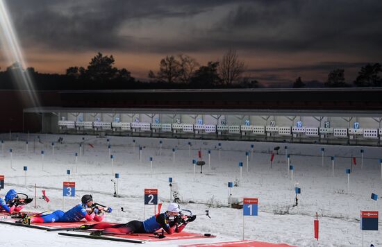 Sweden Biathlon World Cup Training