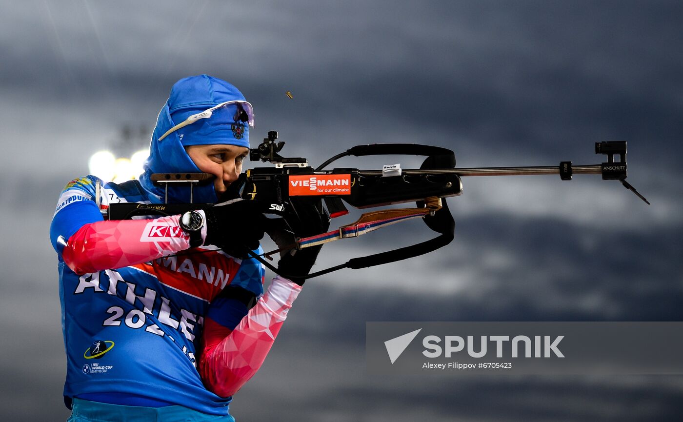 Sweden Biathlon World Cup Training