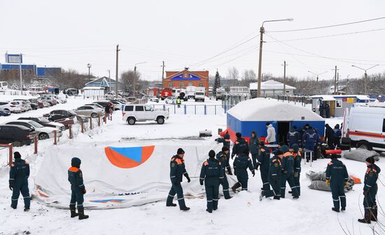 Russia Coal Mine Accident Rescue Operation