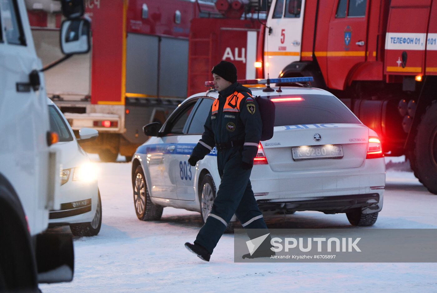 Russia Coal Mine Accident Rescue Operation