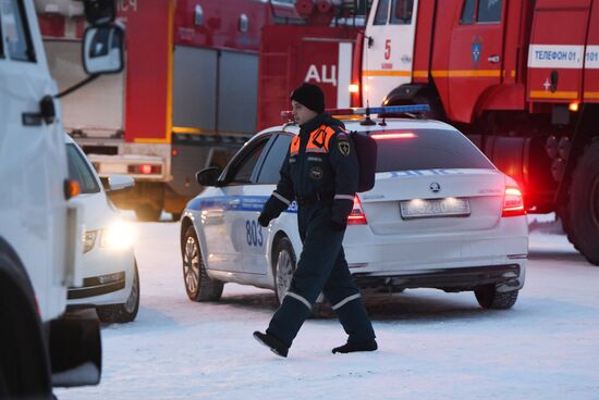 Russia Coal Mine Accident Rescue Operation