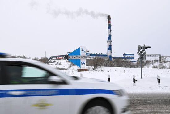 Russia Coal Mine Accident Rescue Operation