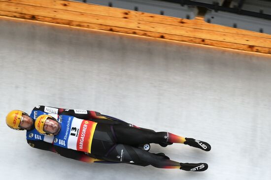 Russia Luge World Cup Doubles