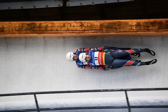 Russia Luge World Cup Doubles