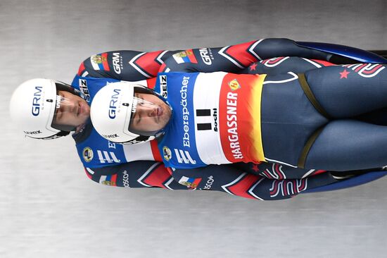 Russia Luge World Cup Doubles