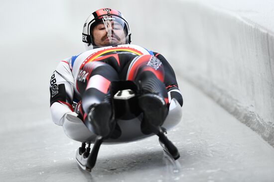 Russia Luge World Cup Doubles