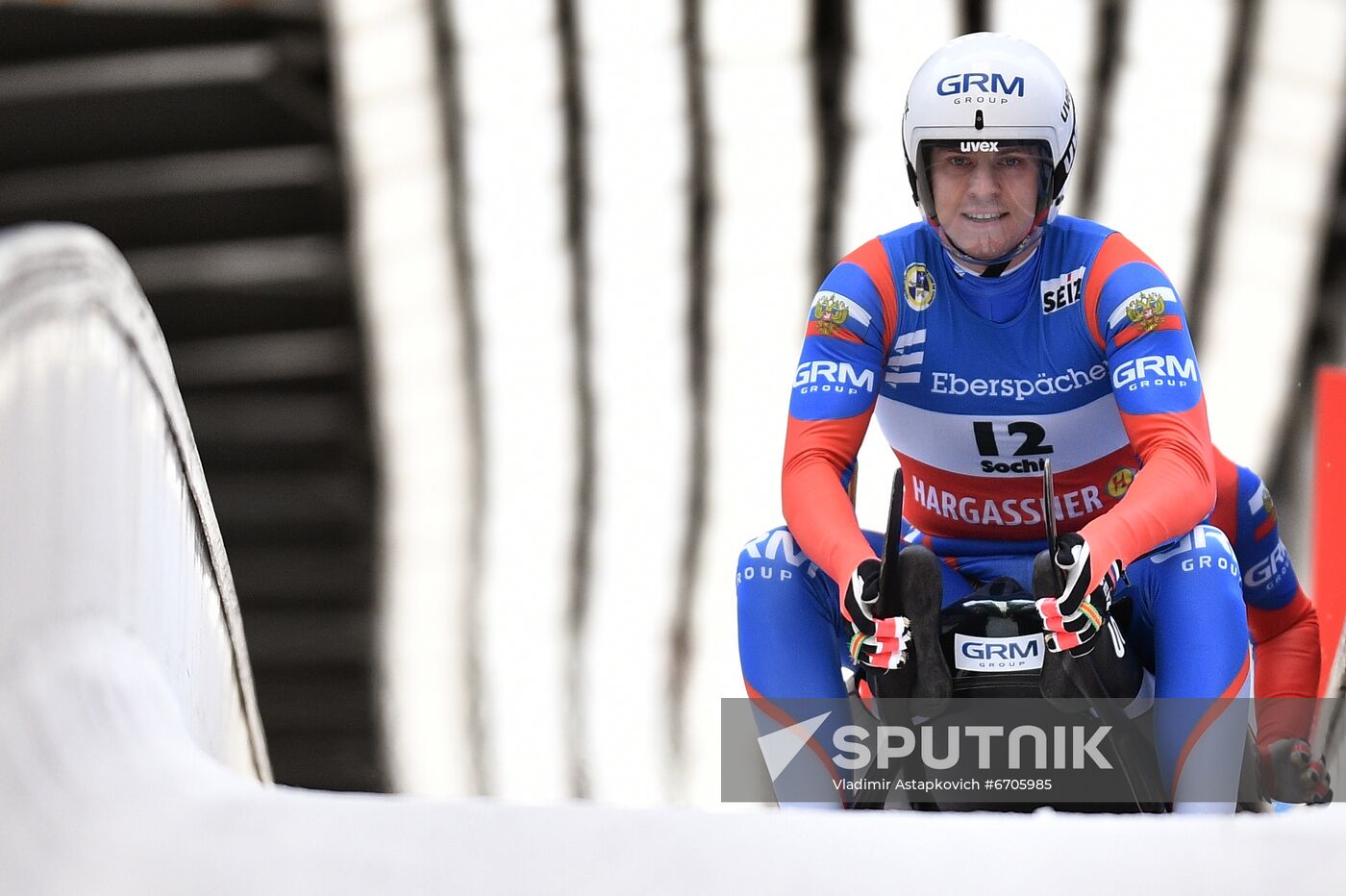 Russia Luge World Cup Doubles