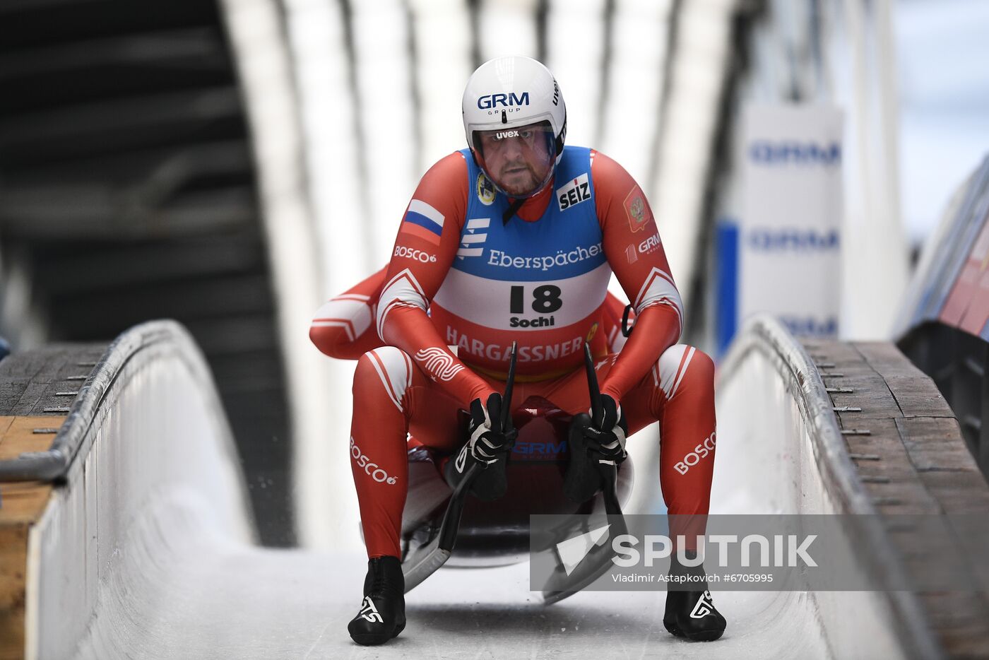 Russia Luge World Cup Doubles