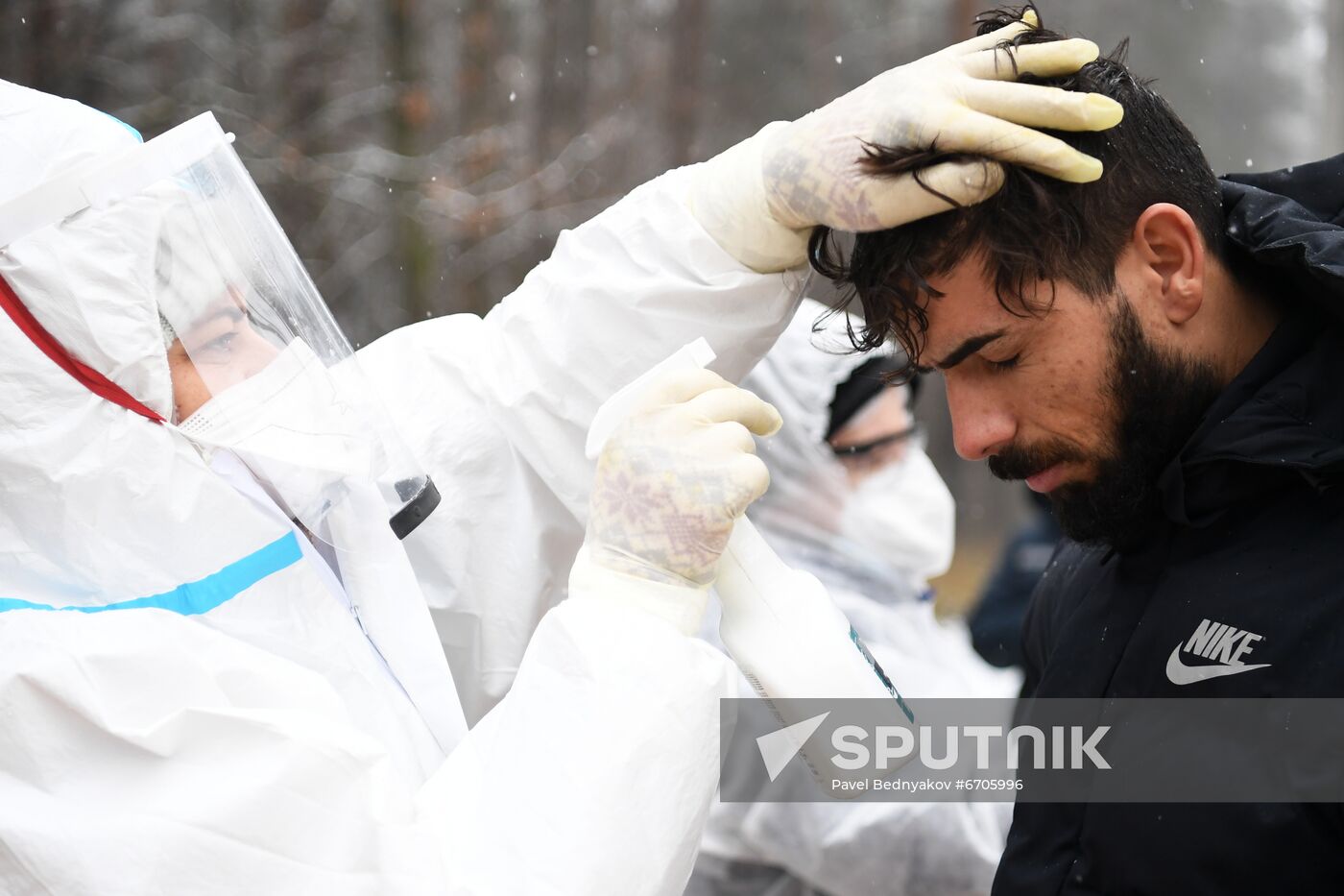 Belarus Poland Border Refugees