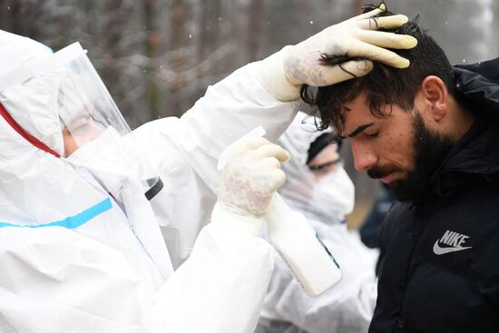 Belarus Poland Border Refugees