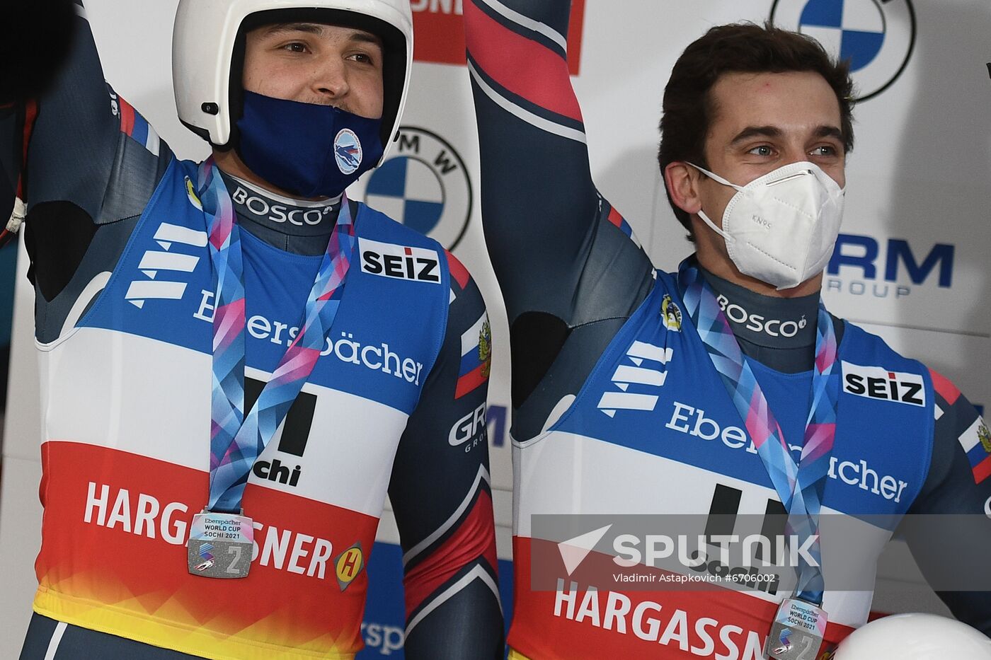 Russia Luge World Cup Doubles