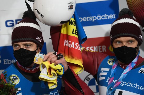 Russia Luge World Cup Doubles