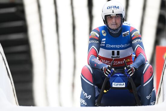 Russia Luge World Cup Doubles