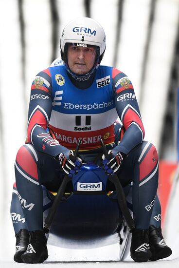 Russia Luge World Cup Doubles