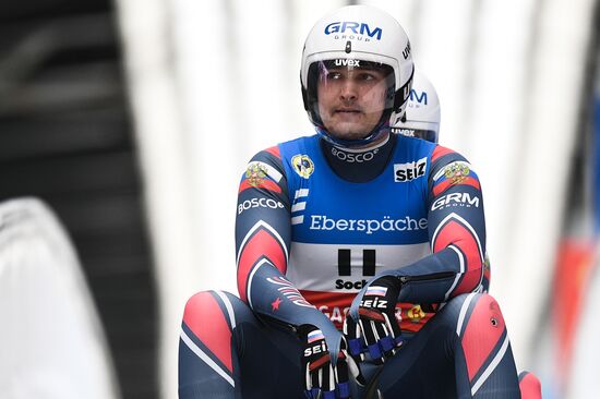 Russia Luge World Cup Doubles