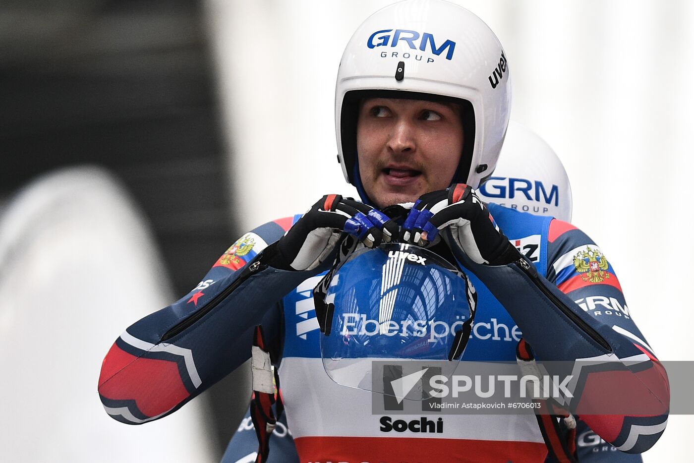 Russia Luge World Cup Doubles