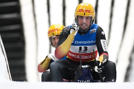 Russia Luge World Cup Doubles