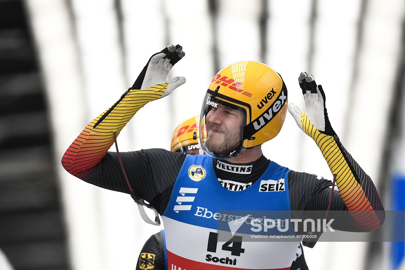 Russia Luge World Cup Doubles