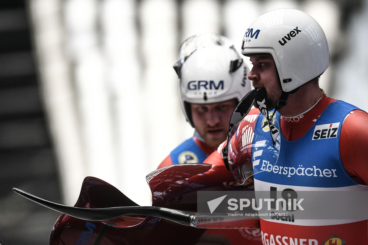 Russia Luge World Cup Doubles