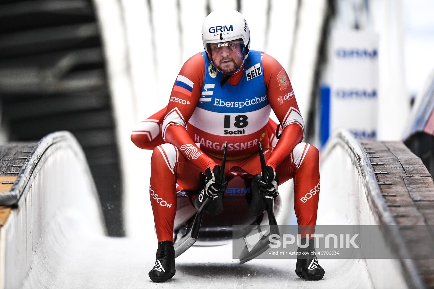 Russia Luge World Cup Doubles