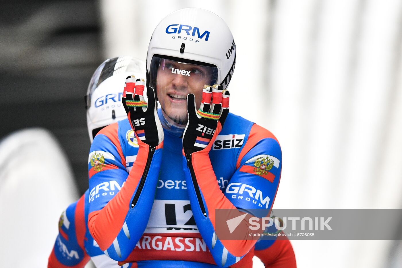 Russia Luge World Cup Doubles