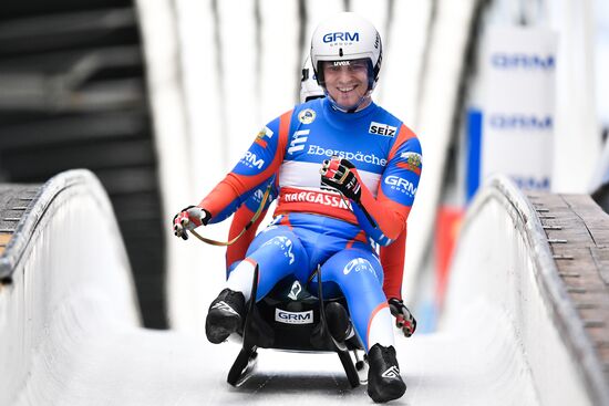 Russia Luge World Cup Doubles